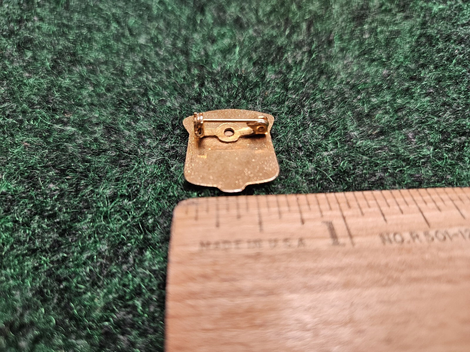 Vintage Sports Lapel Hat Pin ARC 200 Bowling Pin Games Enamel Goldtone
