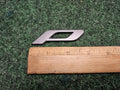 2011-2019 FORD EXPLORER FRONT Letter P Only HOOD EMBLEM LOGO BADGE GRAY OEM CL4