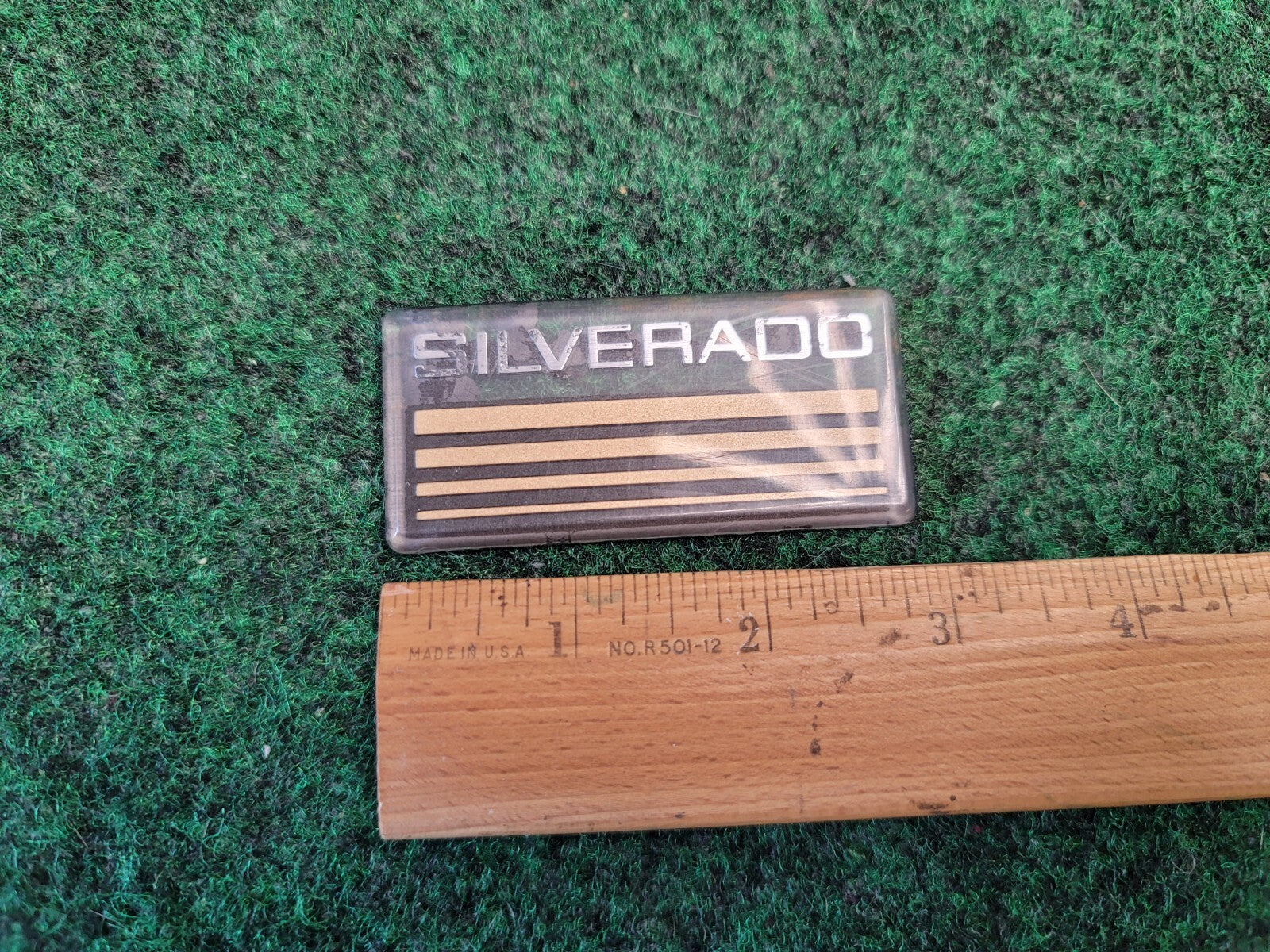 1990s SILVERADO Plastic Roof Panel Emblem OEM NAME PLATE 2M3