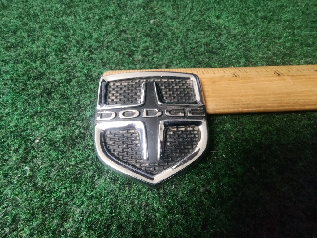 Dodge Front Grille Emblem Logo Badge OEM Name Plate Name See Measurements 7S3