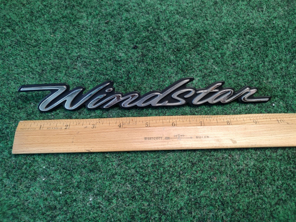 1995 1996 1997 1998 FORD WINDSTAR REAR EMBLEM LOGO BADGE 95 96 97 98 OEM 3S8
