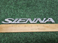Toyota Sienna Rear Liftgate Lid 9" Inch Emblem Nameplate Name Plate OEM Logo GL1