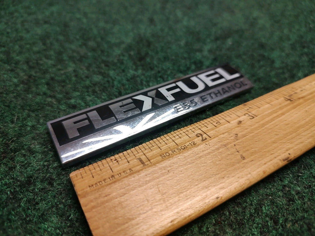 Chevy Flex Fuel E85 Ethanol Emblem Badge Decal Chevrolet OEM 15910899 2S1