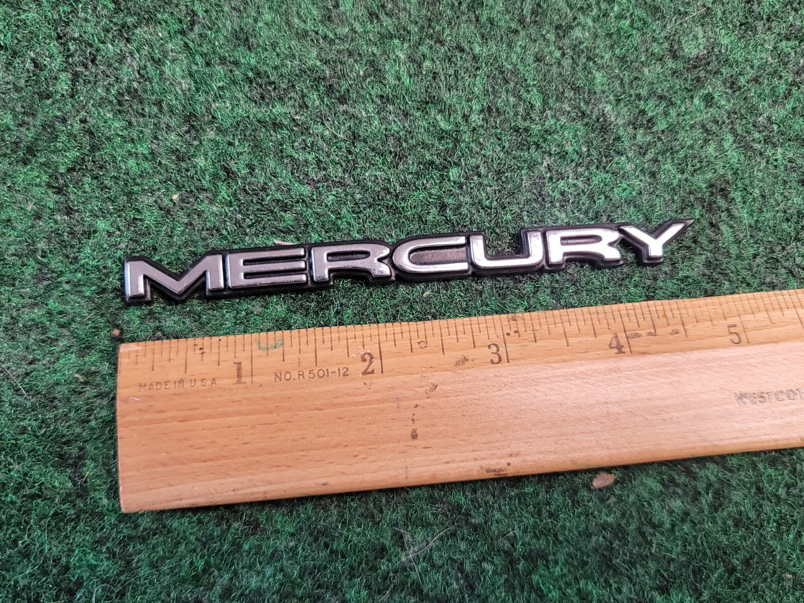 MERCURY GRAND MARQUIS GS CIRCA '99 REAR LIGHT EMBLEM  F8MB 5442550 AB 1M5