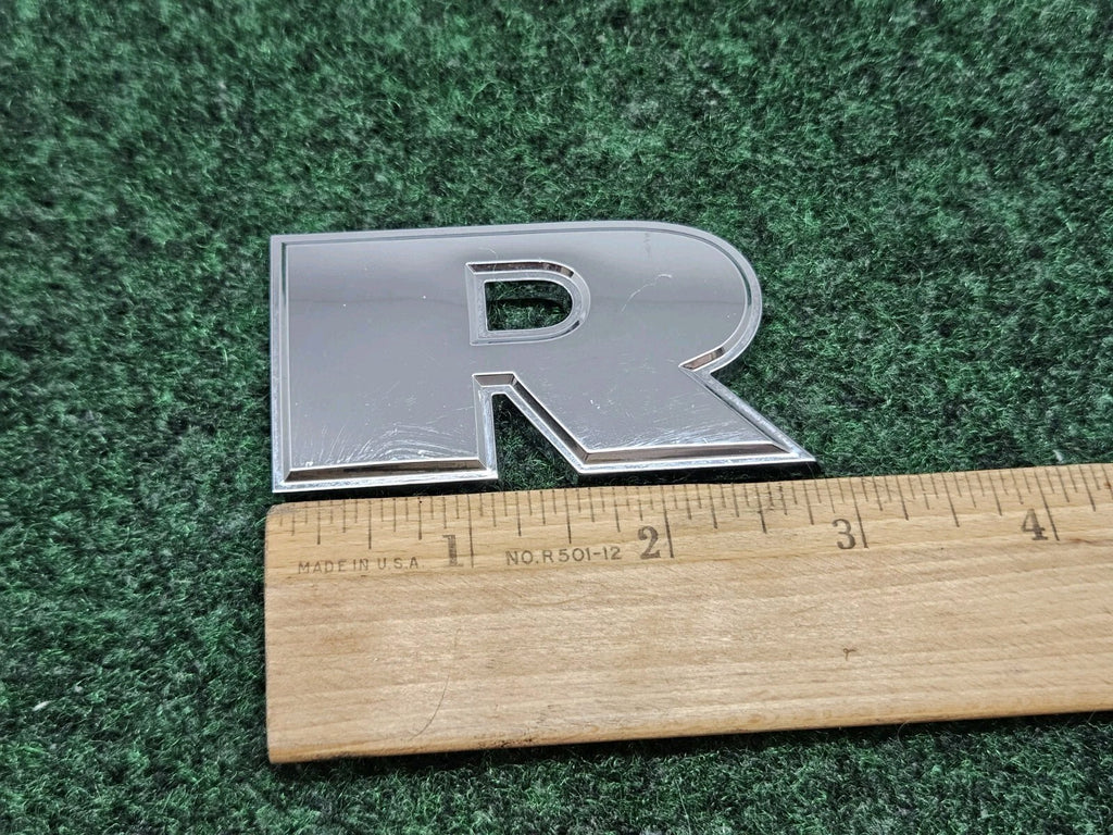 OEM "R" Chrome Dodge Individual Letter Lettering Emblem Badge Logo Nameplate 2S6
