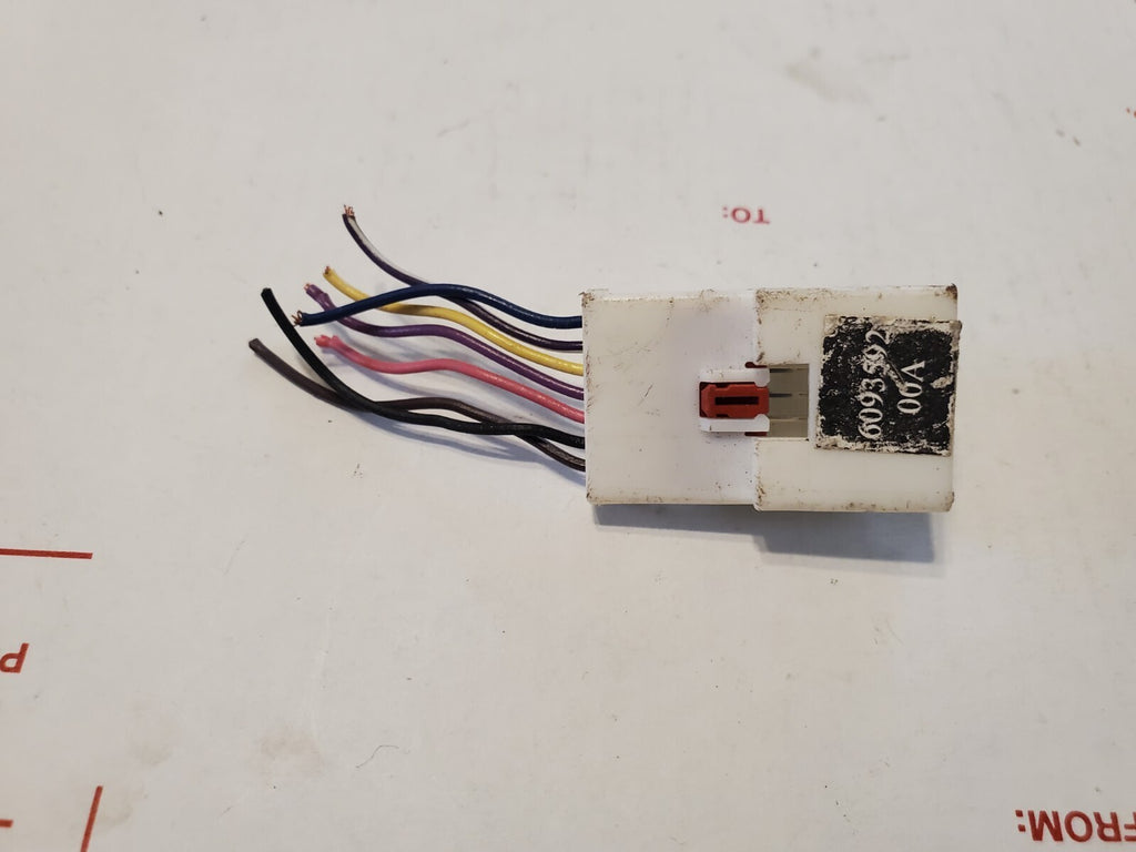 Unkown Make / Model Wiring Pigtail 6093592 00A 3L9