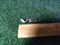 Pontiac OEM V6 Chrome Black Plastic Emblem Badge Logo Nameplate Name Plate 7L1