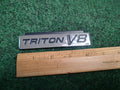 1997-03 FORD TRITON V8 FENDER EMBLEM GENUINE OEM  XL34-16B114-HA 3S1
