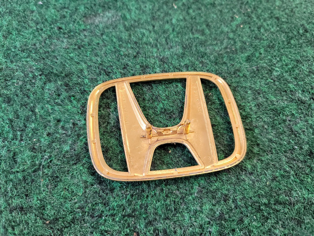 2001-2002 Honda Accord Rear Emblem Logo Badge Symbol Gold 75701-S84-A010-M1 1M4