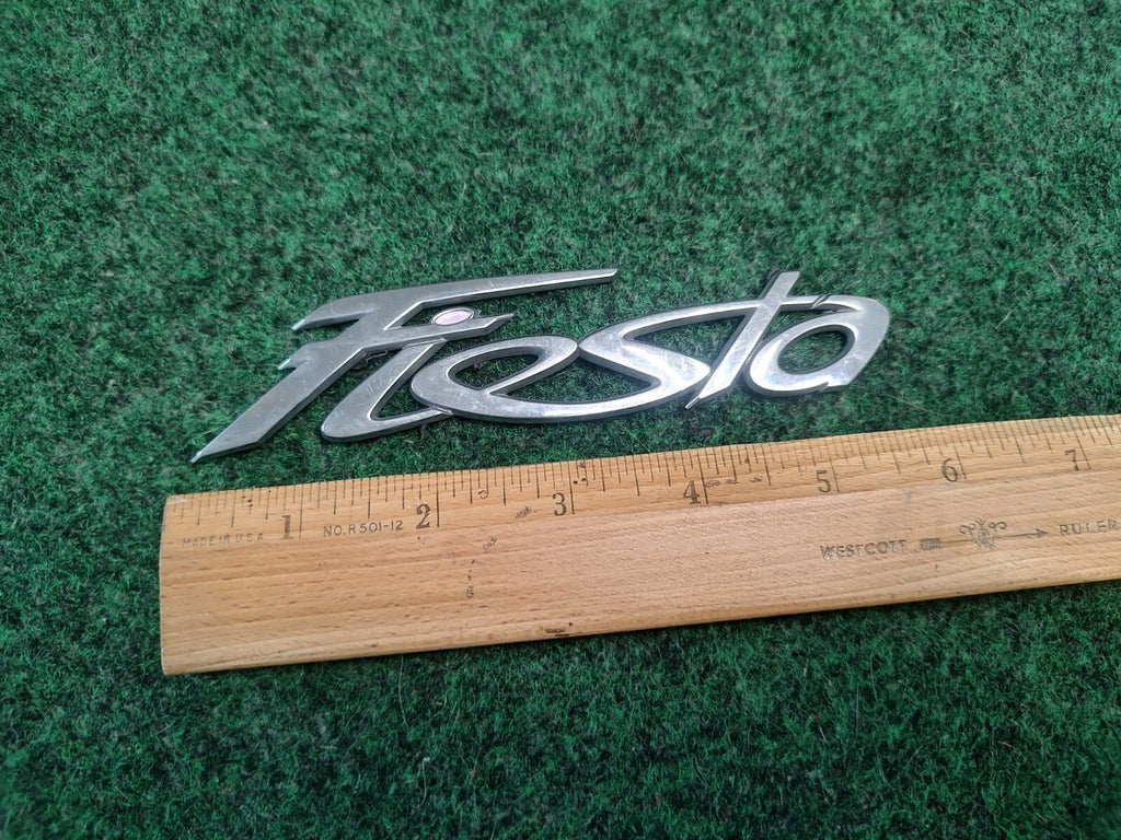 2011-2019 FORD FIESTA REAR CHROME EMBLEM LOGO BADGE LETTERS SYMBOL OEM 2S8