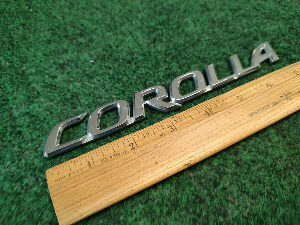 2003 2006 2007 2008 Toyota Corolla Rear Trunk Nameplate Emblem 75442-02070 4S7