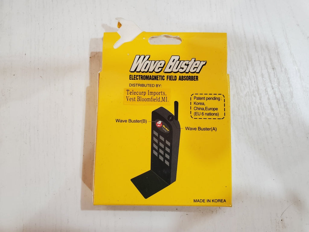 (4) New Wave Buster Electromagnetic Wave Absorber for Cell Phone PC Cordless 6L4