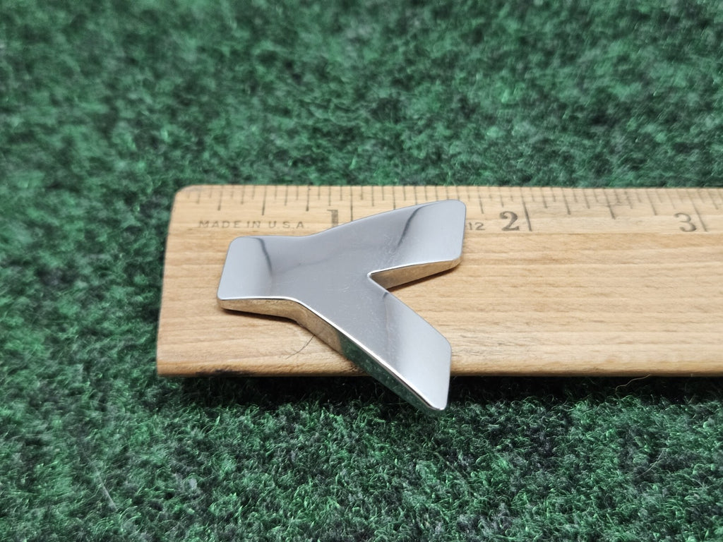 OEM "Y" Chrome Individual Letter Lettering Emblem Badge Logo Nameplate 3D 7S9