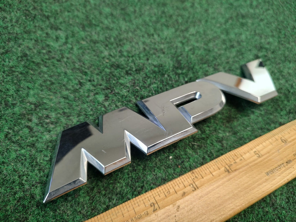 2000-2006 Mazda 'MPV' Rear Trunk Liftgate Chrome Emblem OEM LC63-51-720 1S7