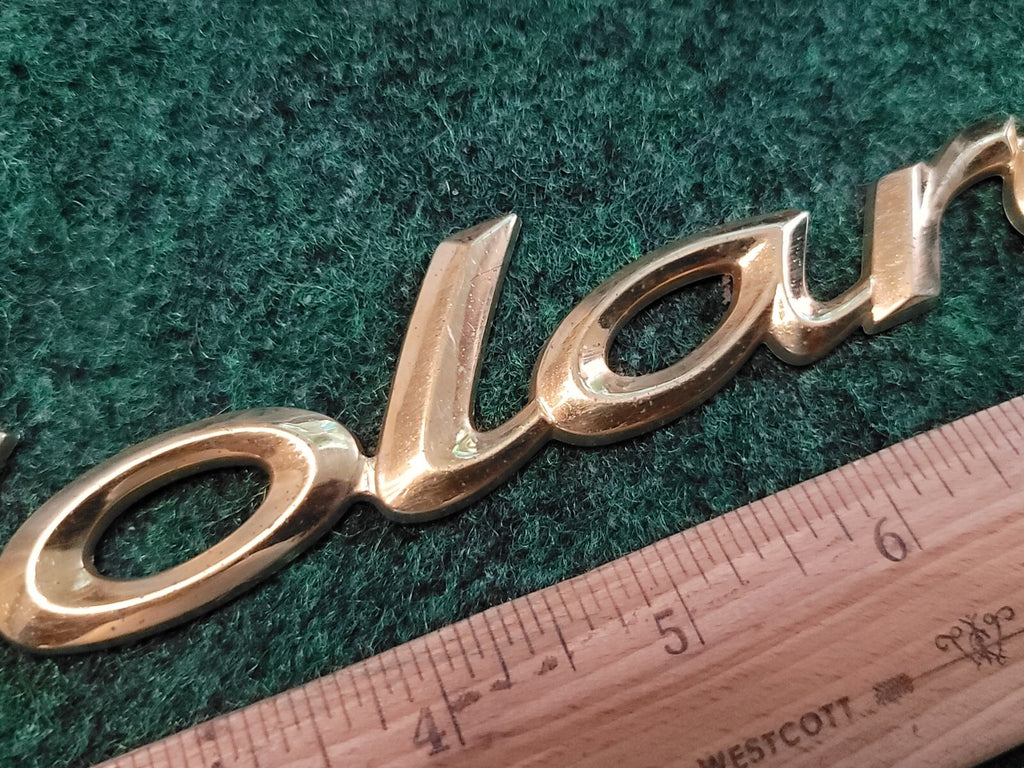 1999-2003 Toyota Solara Rear Trunk Nameplate Badge Emblem Gold 75442-06030 1M1