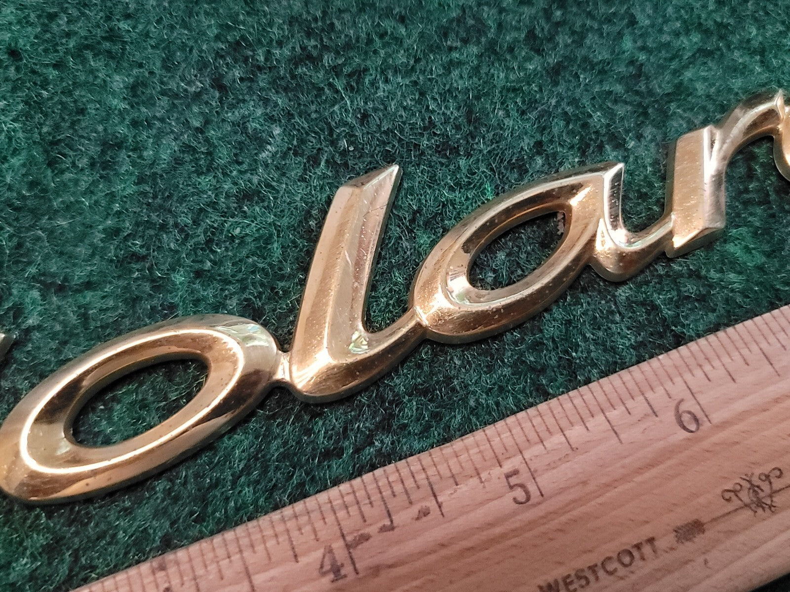 1999-2003 Toyota Solara Rear Trunk Nameplate Badge Emblem Gold 75442-06030 1M1