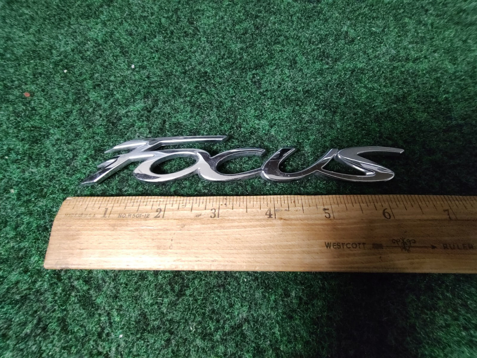 2012-18 Ford Focus Emblem Rear Trunk Chrome Badge Nameplate Logo Letter Name 6L5
