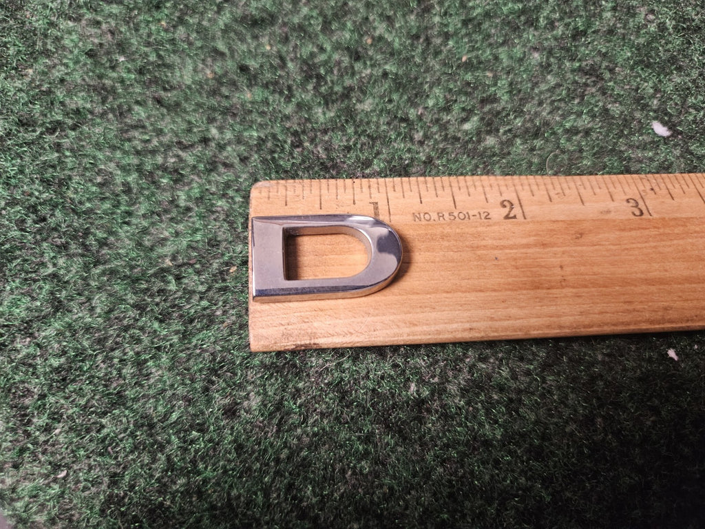 Chrysler Rear Emblem Logo Badge Letter D Chrome OEM 3L6