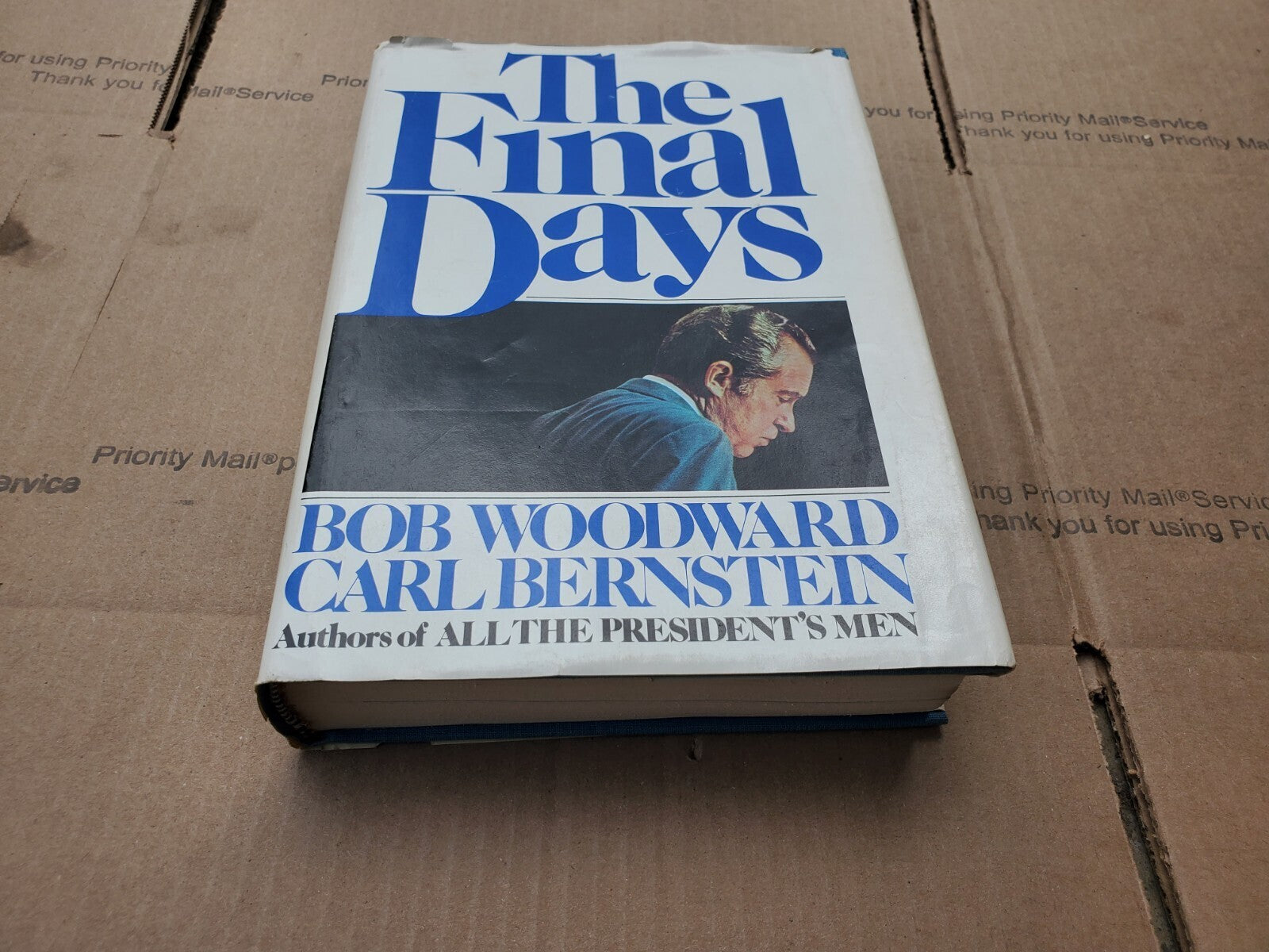 The Final Days by Bob Woodward and Carl Bernstein (1976, Hardcover) B7