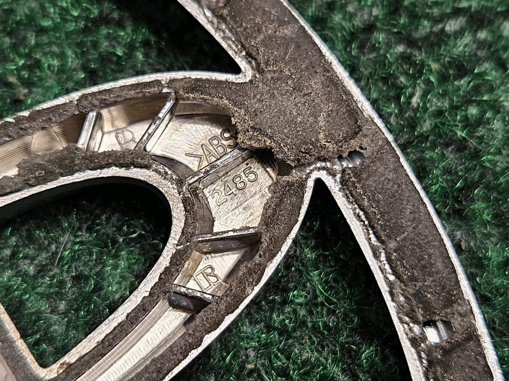 TOYOTA 2485 CHROME EMBLEM LOGO BADGE SYMBOL SIGN USED OEM 5M2