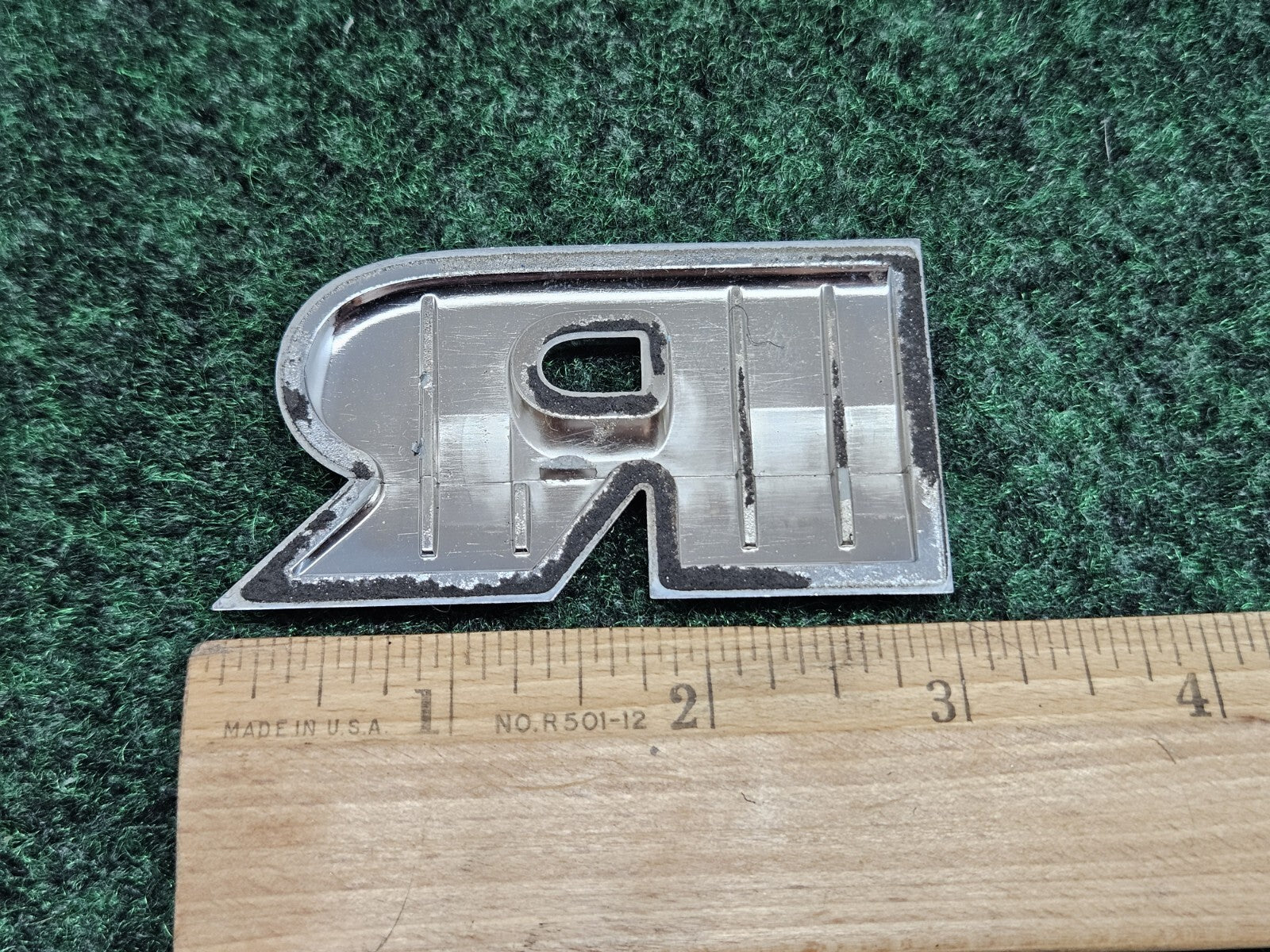 OEM "R" Chrome Dodge Individual Letter Lettering Emblem Badge Logo Nameplate 7S8