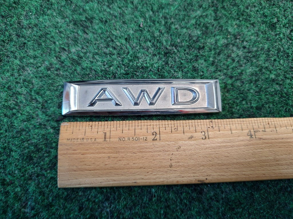 Lincoln OEM MKS MKX MKZ AWD Rear Chrome Emblem Badge Logo Nameplate Name 5S1