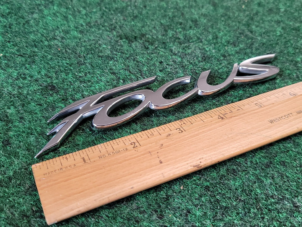 2012-18 Ford Focus Emblem Rear Trunk Chrome Badge Nameplate Logo Letter Name 1M3