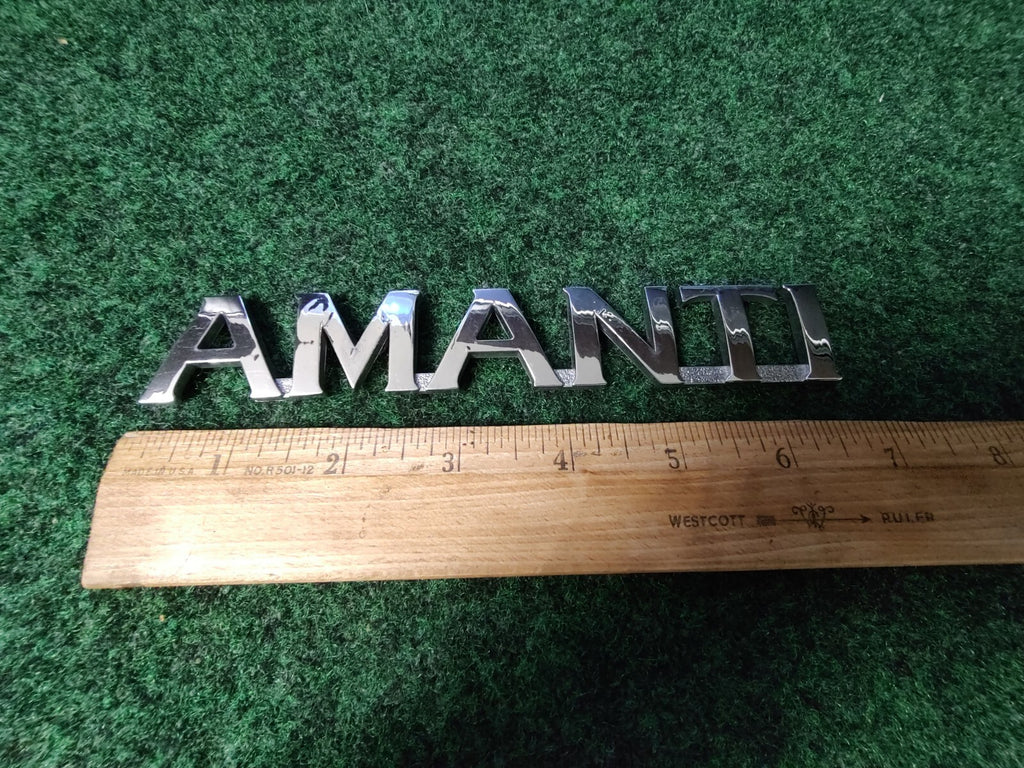 04 05 06 07 08 Kia Amanti Emblem Logo Letters Badge Trunk Rear Chrome OEM 4S4