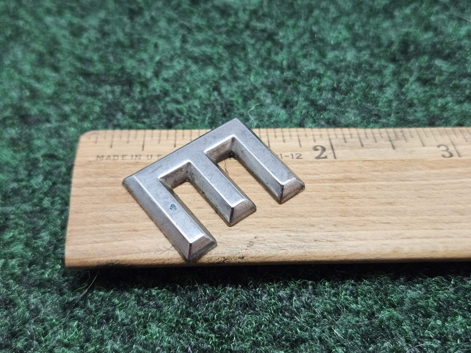 OEM "E" Chrome Sign Individual Letter Lettering Emblem Badge Logo Nameplate 7S6