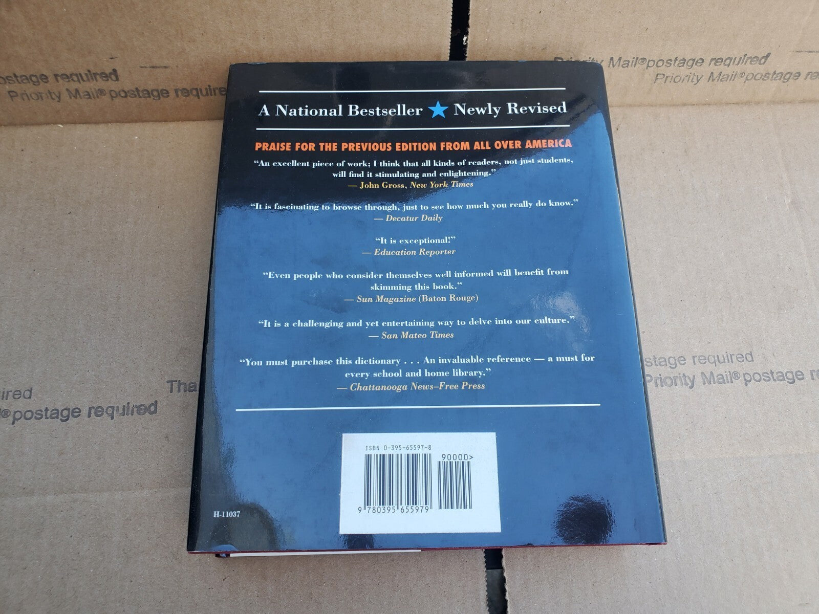 The Dictionary of Cultural Literacy - Hardcover By James Trefil B8