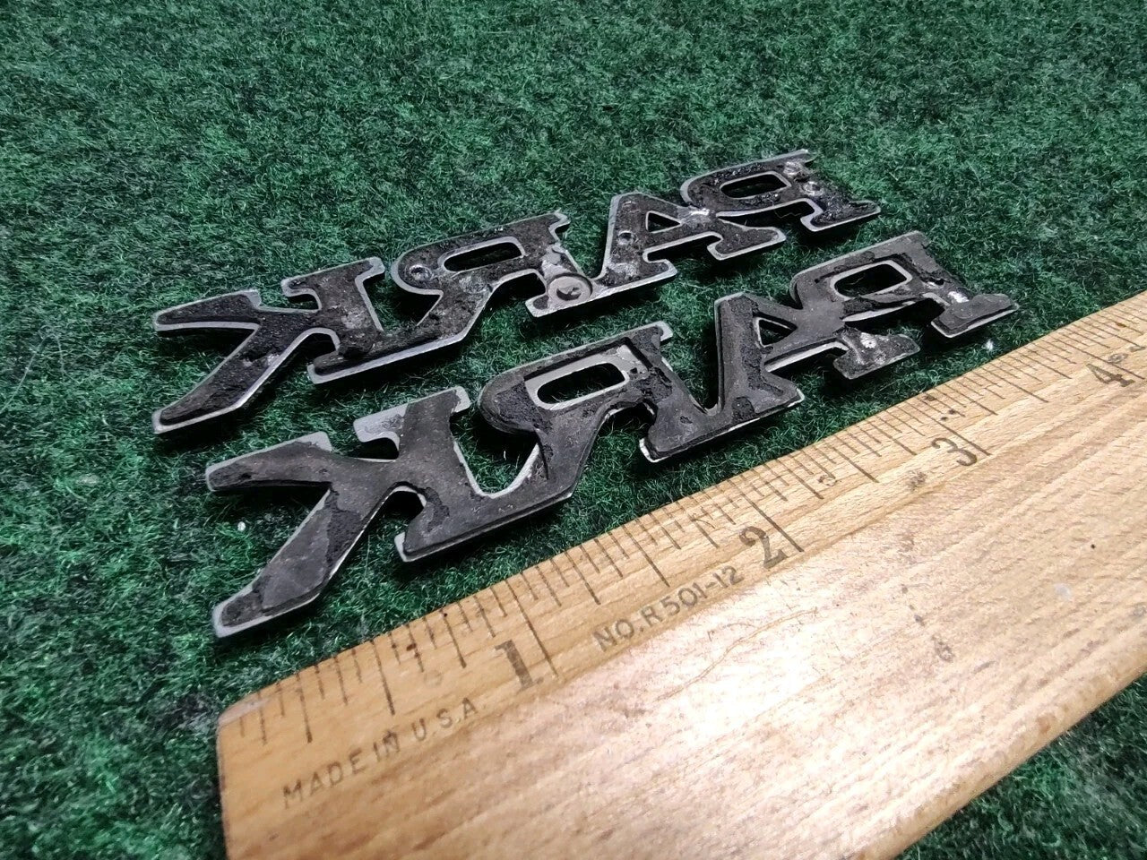 (2) 1998-2004 BUICK "PARK" AVENUE SIDE EMBLEM LOGO BADGE SYMBOL LETTERS OEM 5S5