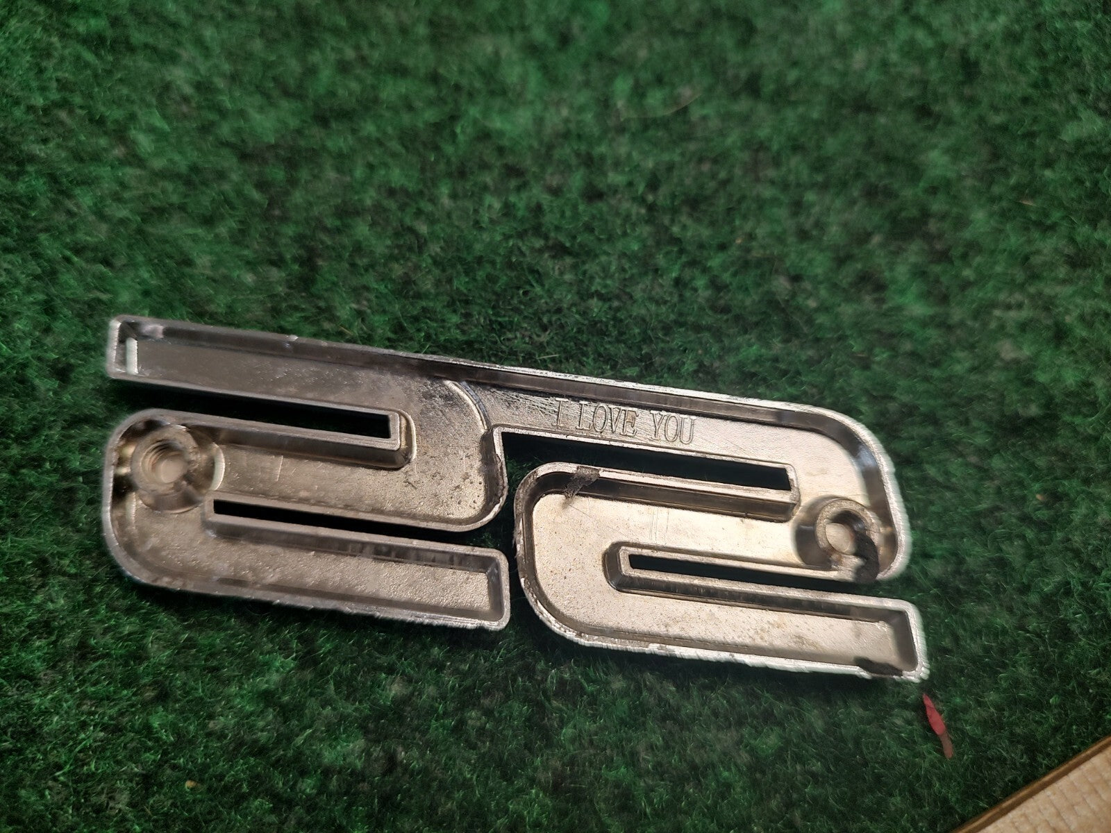 OEM Trunk and Fender SS Emblem Badge Pearl White Fits 06-19 Chevrolet 4S3