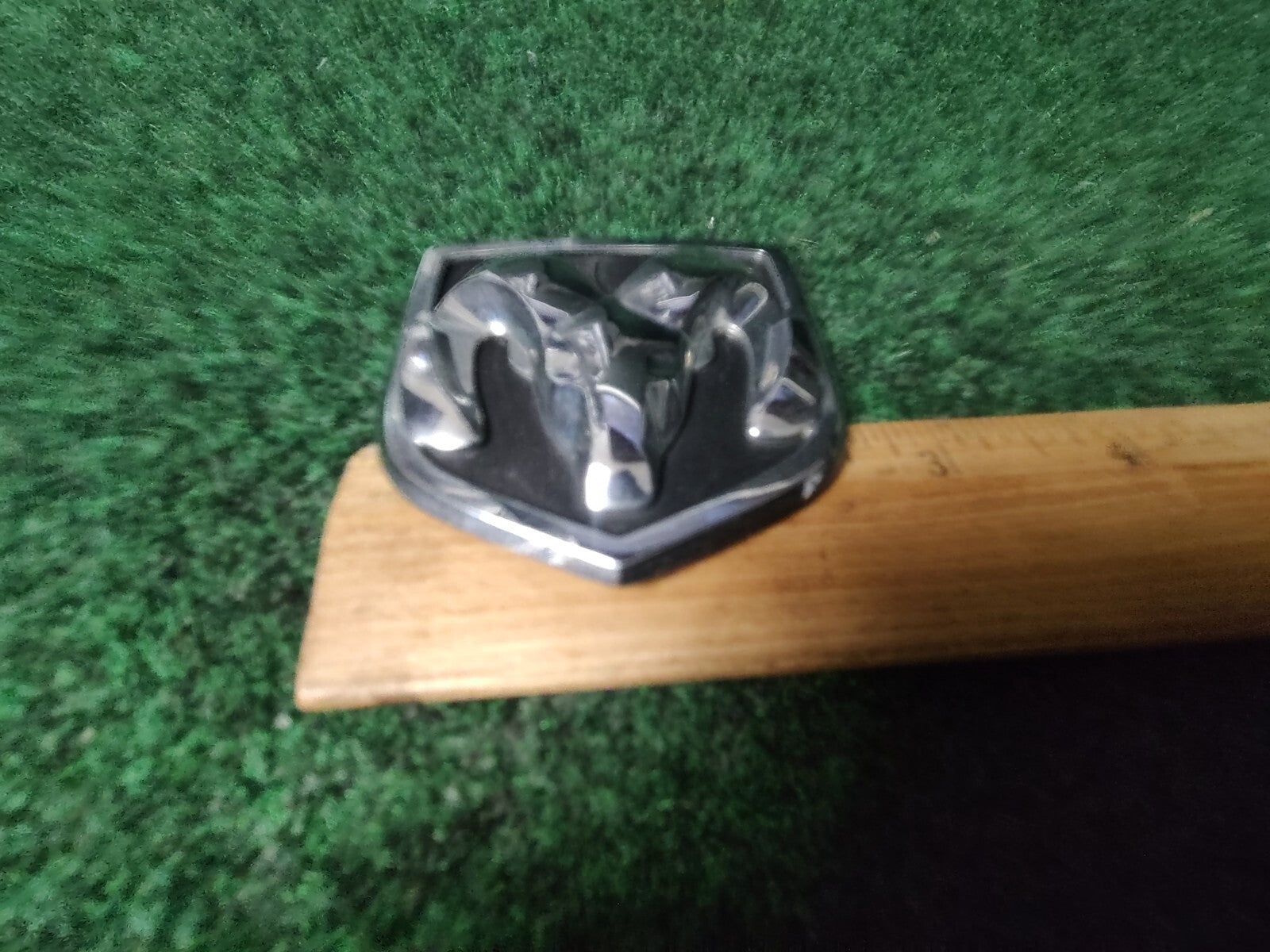Dodge Front Grille Emblem Logo Badg OEM Name Plate Name See Measurements 1S3