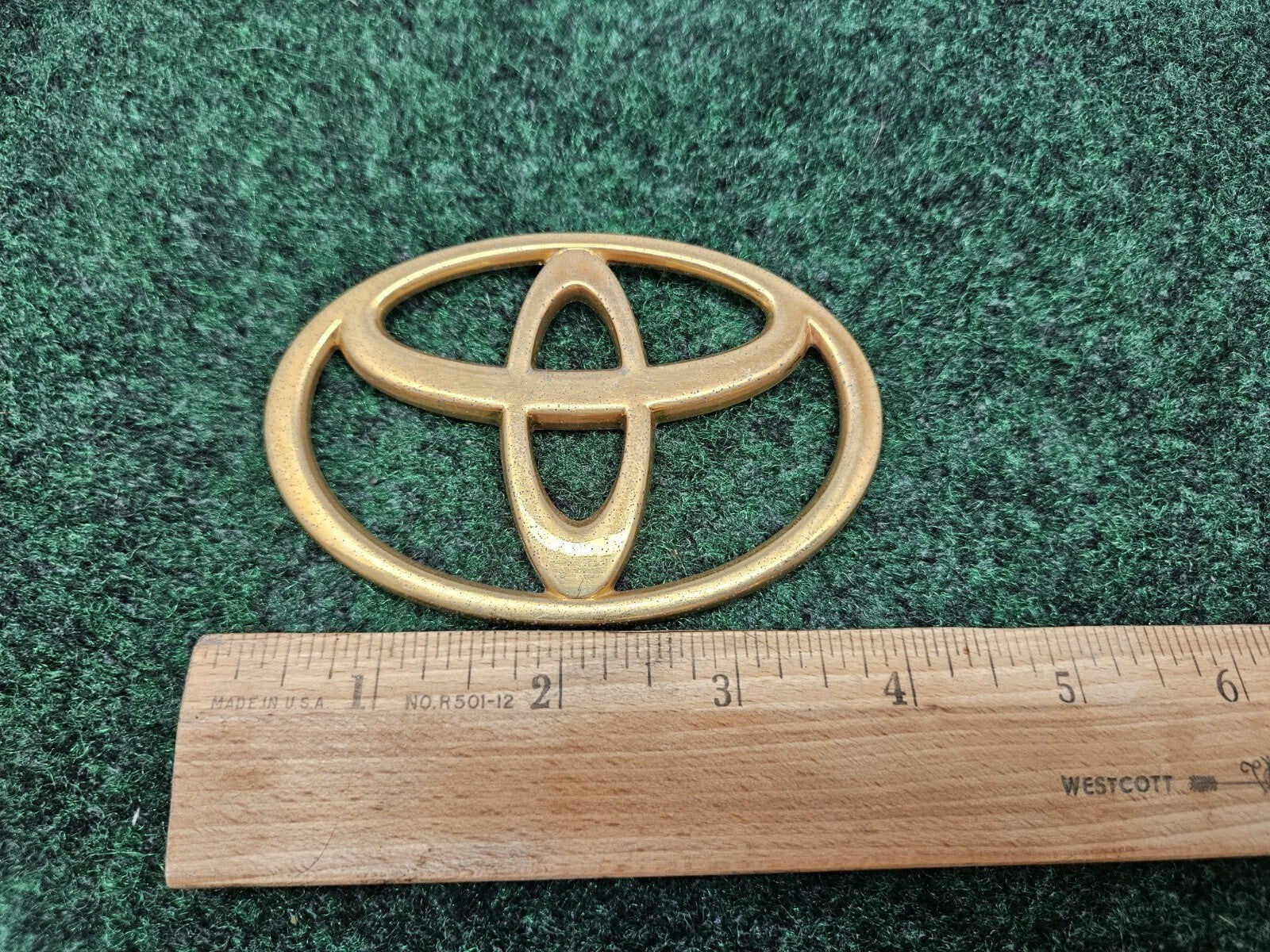 Toyota 1997-2001 Camry Gold Rear Trunk Emblem Badge Logo Name 75441-AA040 GL1