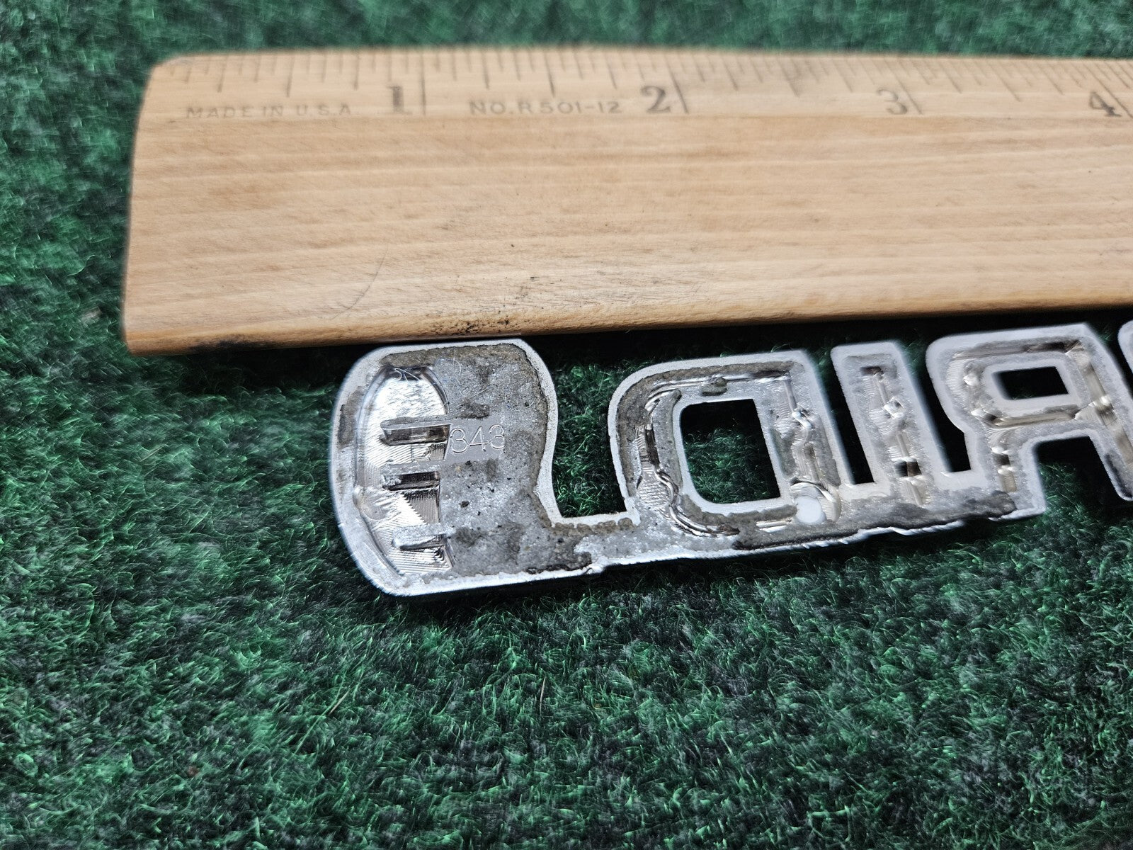 Toyota Camry Prius Hybrid Black Fender Emblem Nameplate Badge 75374-47051 GL3