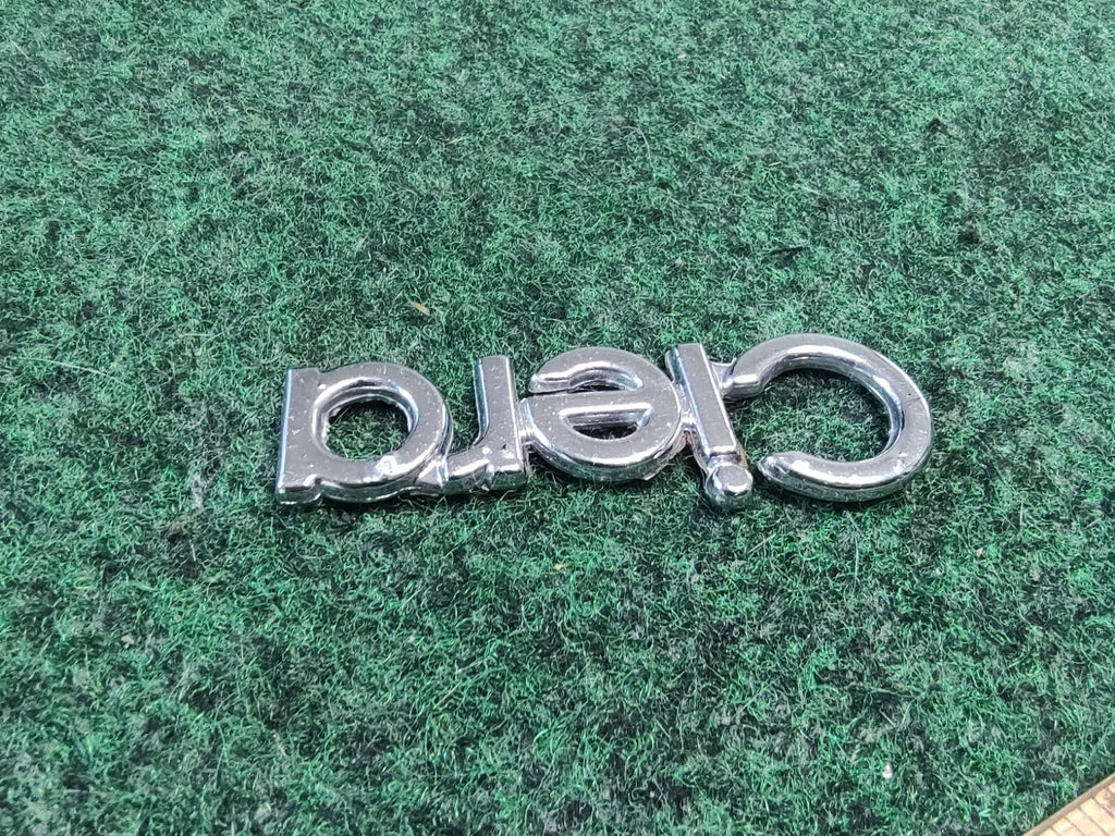 OEM Oldsmobile CIERA Emblem Badge Nameplate Metal Chrome Script Car Auto 1S7