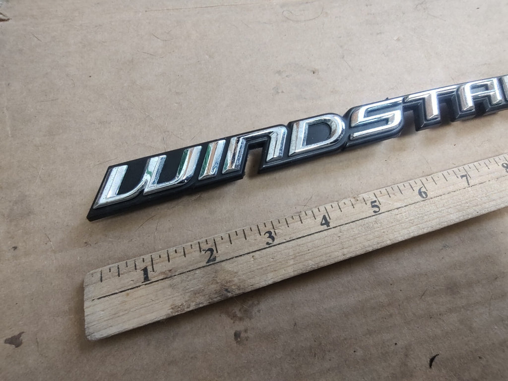 1995 1996 1997 Ford Windstar GL Rear Hatch Emblem Badge Logo F58B-1643156-FA DL1