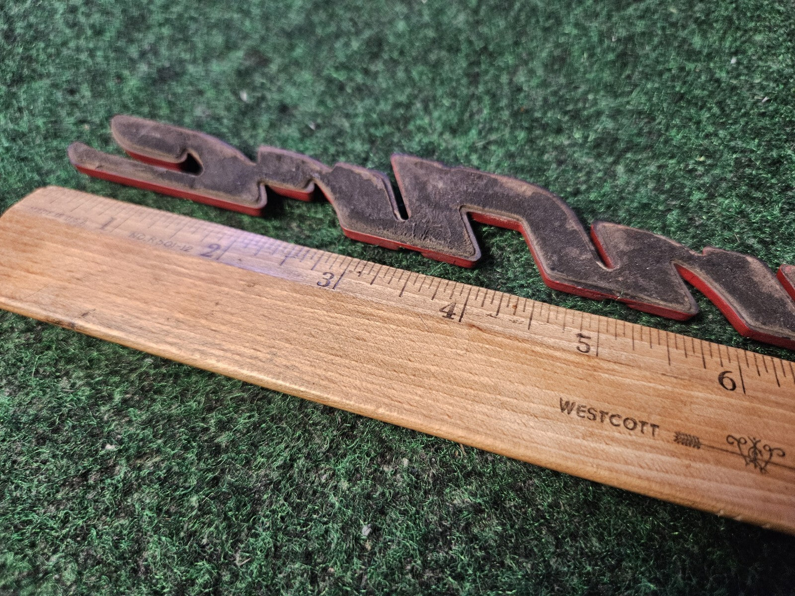 1998-2004 Pontiac Sunfire Emblem Red Badge Logo Nameplate Name Plate 4M9