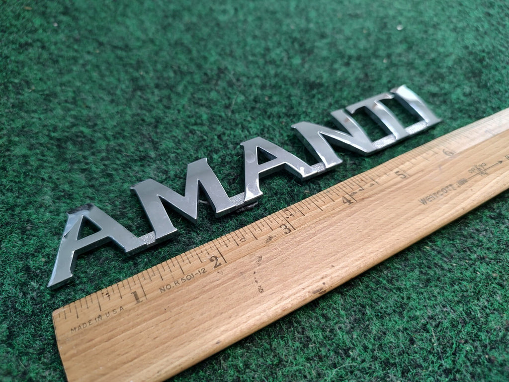 04 05 06 07 08 Kia Amanti Emblem Logo Letters Badge Trunk Rear Chrome OEM 1S5