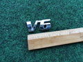 2002-2006 Toyota Camry XLE V6 Emblem Logo Symbol Badge Rear Tailgate Chrome 5S4