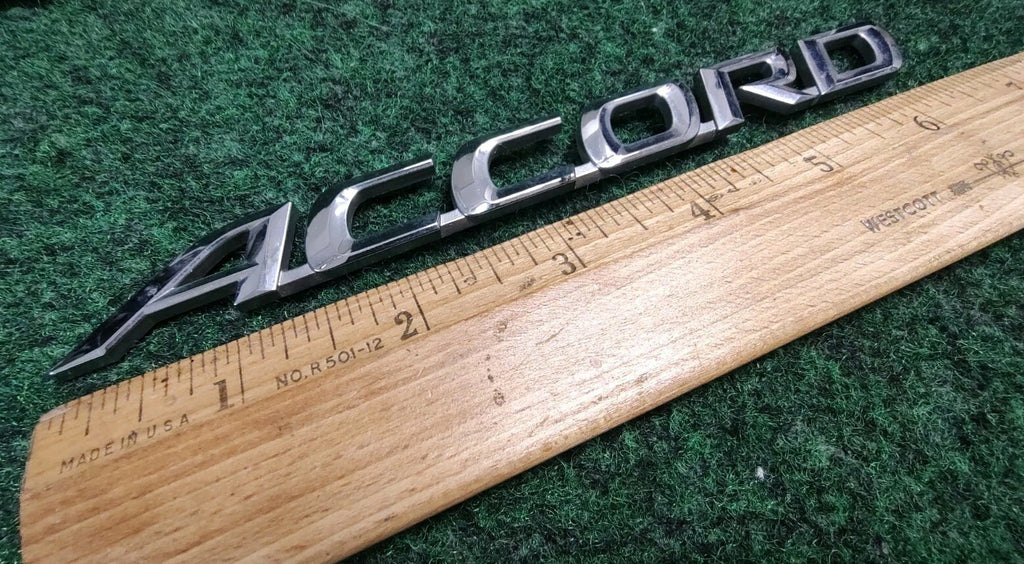 HONDA ACCORD REAR GATE EMBLEM BADGE SYMBOL NAMEPLATE NAME PLATE OEM 5S4