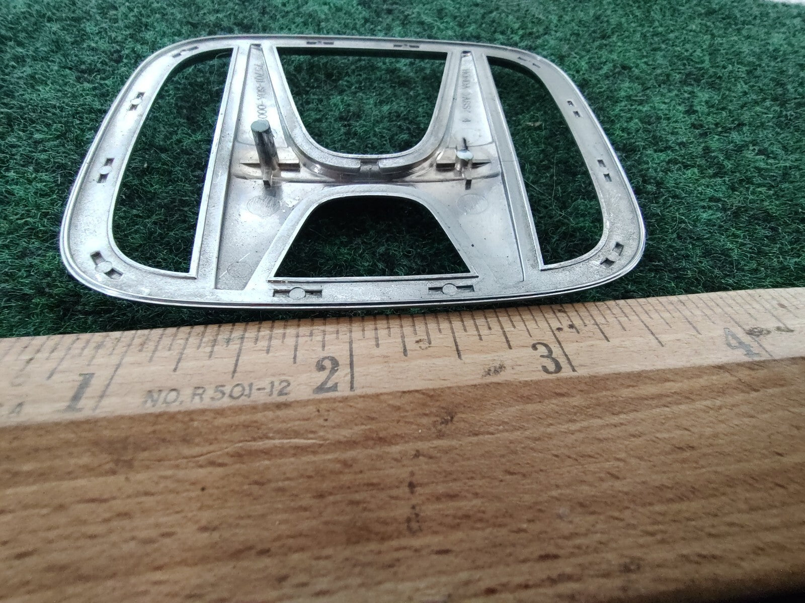 2003-05 HONDA ACCORD SEDAN 75701-SDA-0001 REAR TRUNK LID BADGE CHROME EMBLEM 5S5