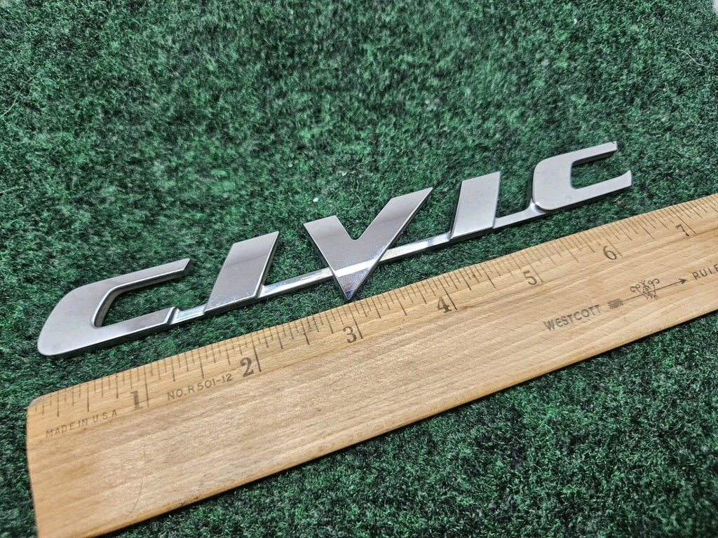 1996-2010 Honda Civic Emblem Logo Letter Badge Trunk Rear Chrome Name Plate GL2