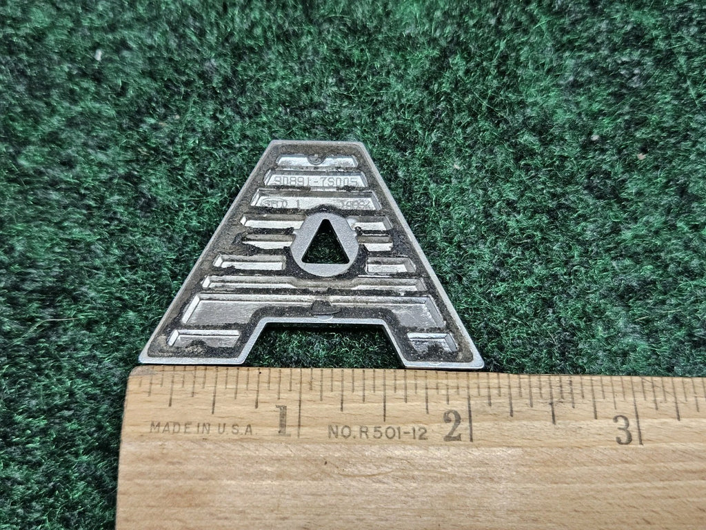 Nissan Armada “A” Emblem Letter Badge Decal Rear Door Hatch OEM 7S8