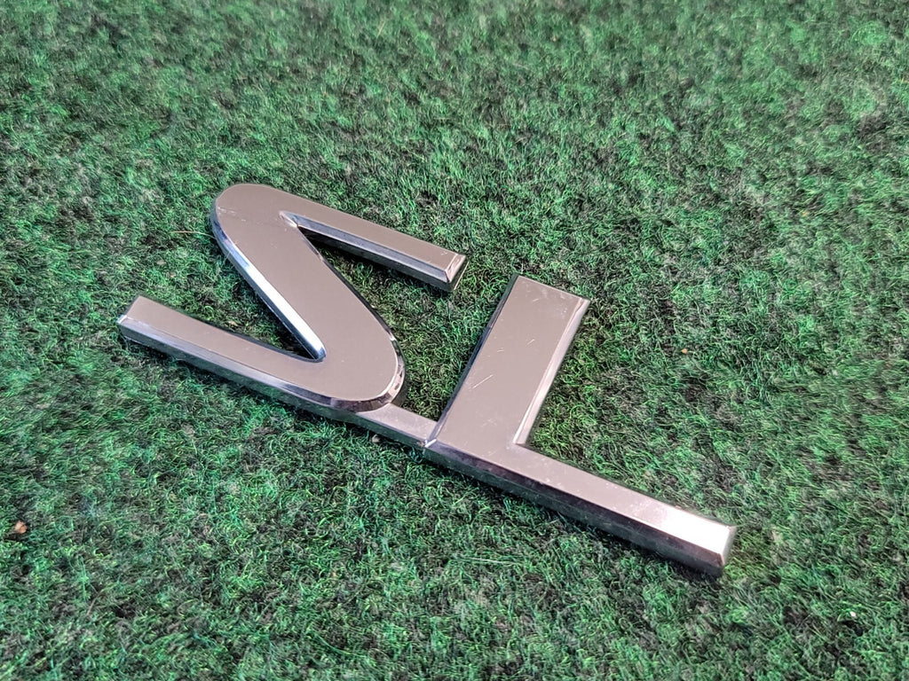 Nissan OEM SL 3.5" Rear Trunk Emblem Badge Logo Nameplate Name Plate 2M2