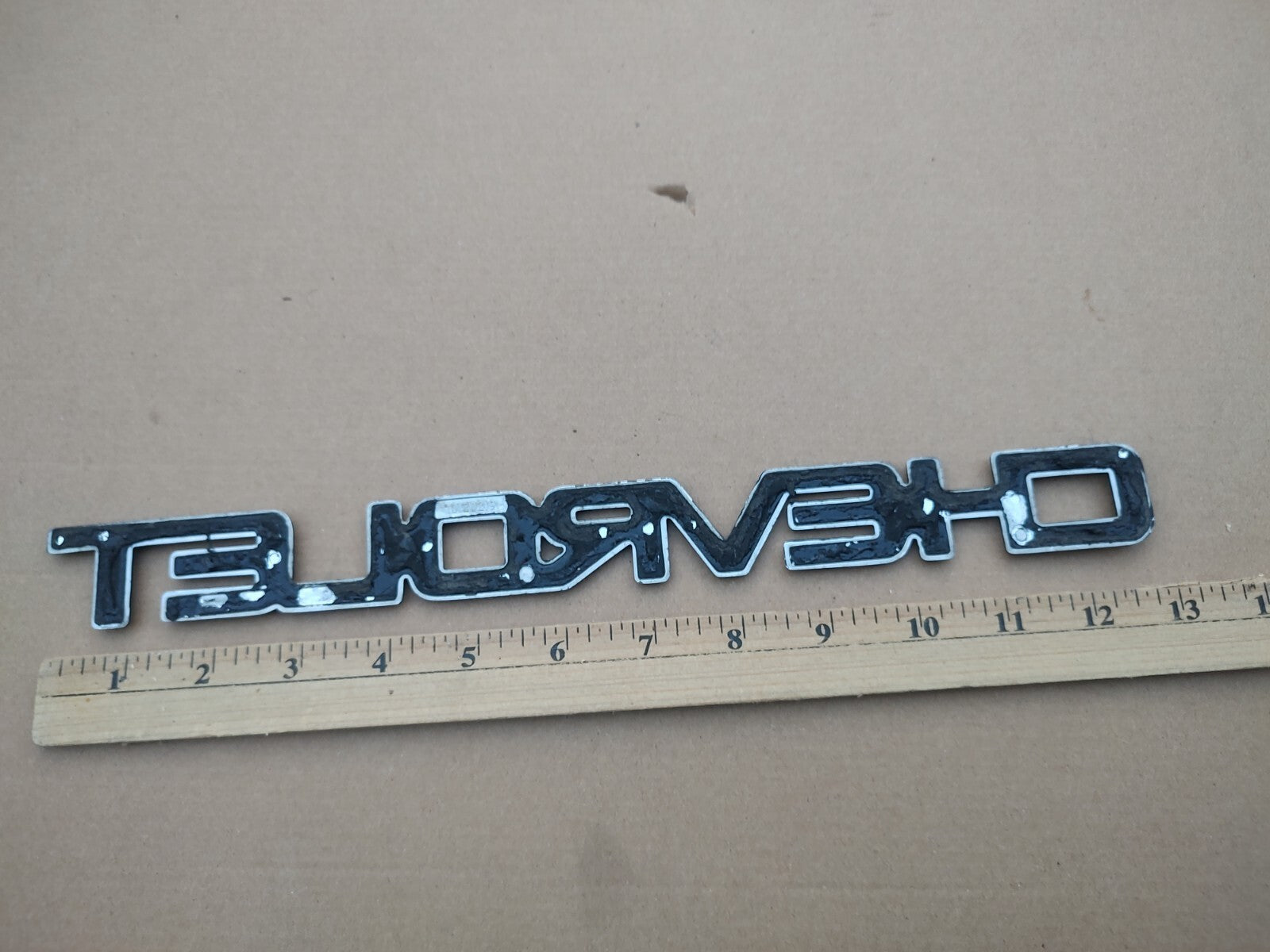 15998983 Rear Emblem Badge 92-07 Chevrolet Silverado Blazer Tahoe 13" OEM EL7