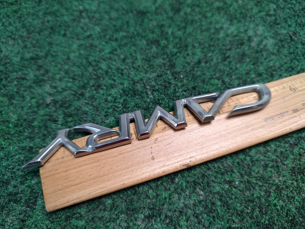 2002-2006 TOYOTA CAMRY CHROME REAR EMBLEM LOGO BADGE NAME PLATE OEM 3S2