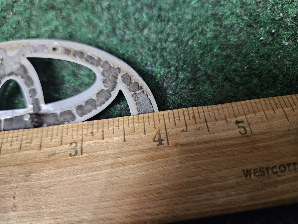 Toyota Chrome Emblem Logo Symbol Unknown Model ~4" 9L2