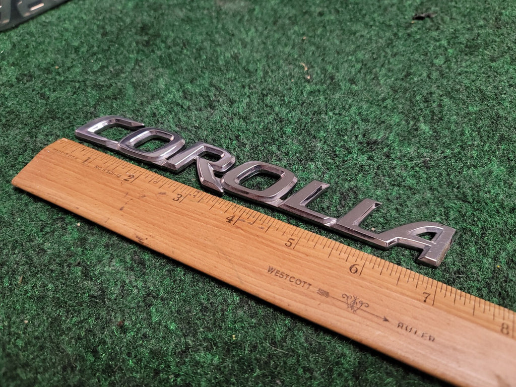 2003 2006 2007 2008 Toyota Corolla Rear Trunk Nameplate Emblem 75442-02070 1M3