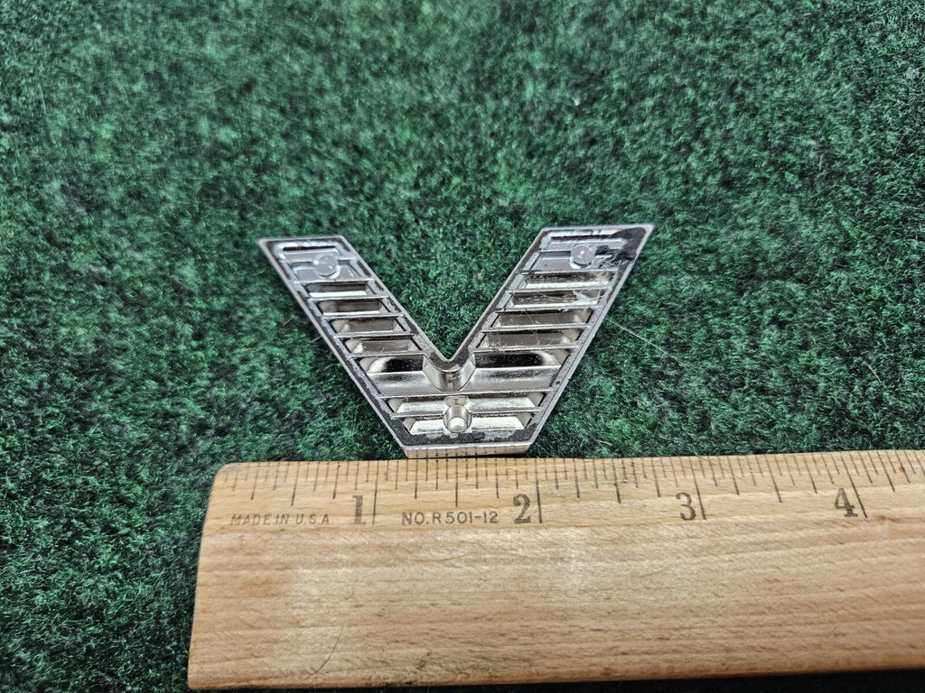 Nissan Titan V8 "V" ONLY Side Emblem Letters Badge OEM 80894-7S205 7S7